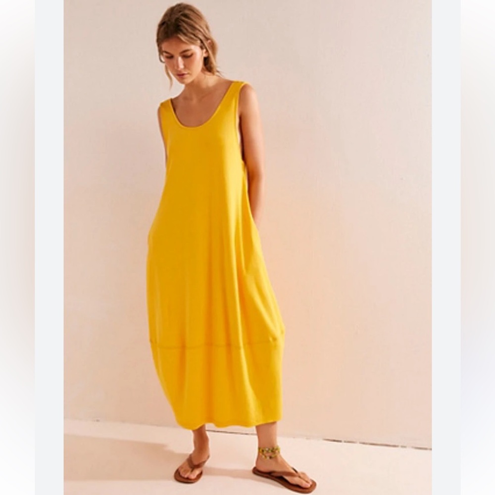 Free People Perth Barrel Tee Midi Dress